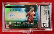 2024-25 Topps Midnight Horizon Signatures Auto Nelson Weiper /75 CGC 8.5