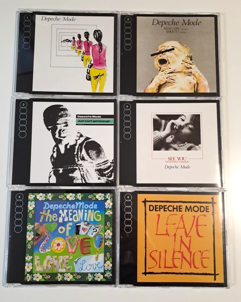 Depeche Mode BOX 1 Maxi Singles 1 - 6 ** 6 CD - Bild 4 von 4