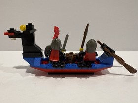 Lego 1547 Black Knights Boat, Castle 1993, Complete With Instructions Like New