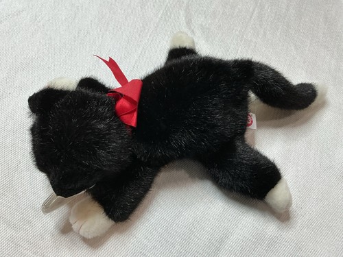 Ty Plush Classic 1997 Boots Black White Kitty Cat