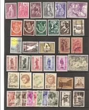 Older Belgium Stamps, 1869-1945 Semis, BOB, Overprints,  Mint Hinged and Used
