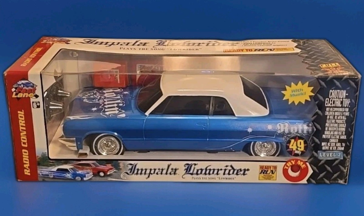 1960s Blue Impala Low Rider Rollin Dice Fast Lane Plays Lowrider