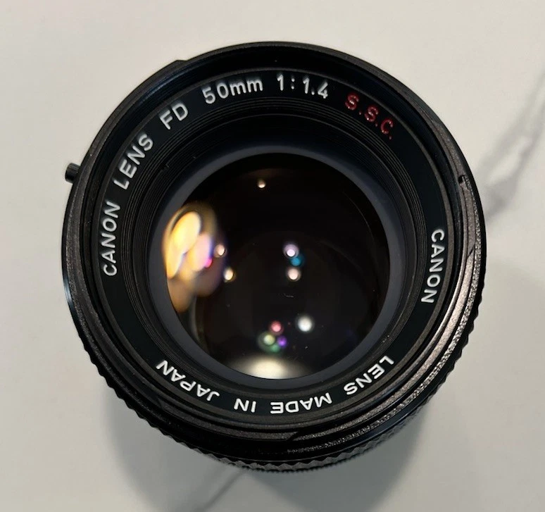 Canon FD 50mm f/1.4 Camera Lenses for sale | eBay