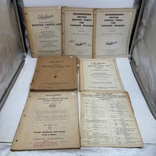 Vintage 1940s Packard Service Parts Lists Dealer Manuals Lot 1949 Dodge Truck Vintage 1940s Packard Service Parts Lists Dealer Manuals Lot 1949 Dodge Truck