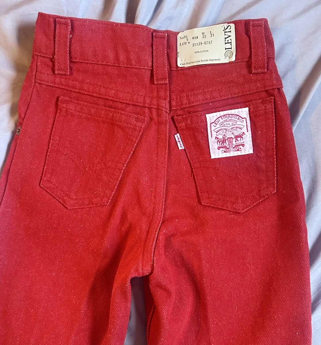 Levi's Red Jeans for Boys for sale | eBay