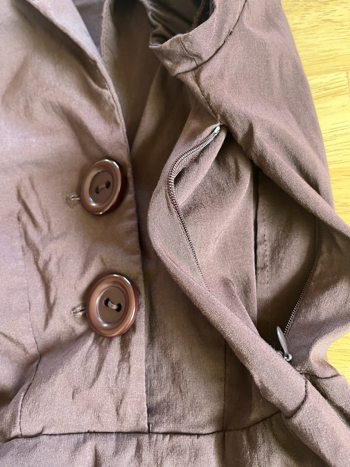 Ruby Rox Vintage 50s Inspired Chocolate Brown Swi… - image 7