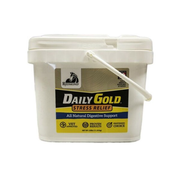 Redmond Daily Gold Stress Relief Natural Healing Clay for Gastric