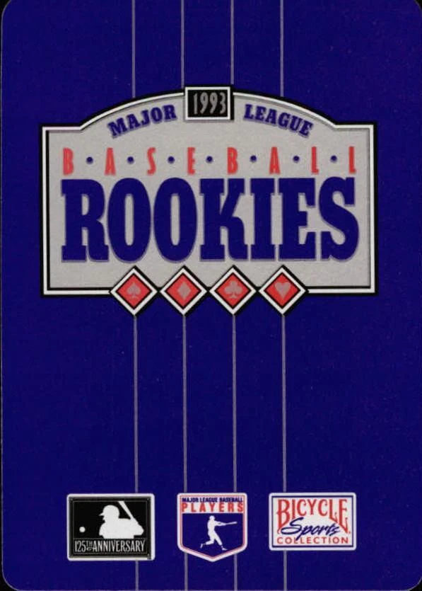 1994 U.S. Playing Cards Rookies #10C J.T. Snow - NM-MT - Image 2 of 2
