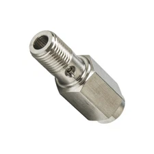 GlowShift Fuel Pressure Banjo Bolt & Snubber Valve Combo for 12 Valve Cummins