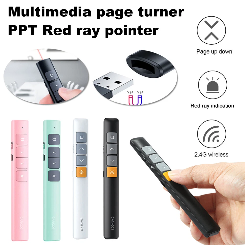 Telecommande Powerpoint Rechargeable usb Pointeur Presentation Telecommande  Ordinateur Powerpoint2.4GHz Zapette Powerpoint Po [38] - Cdiscount TV Son  Photo