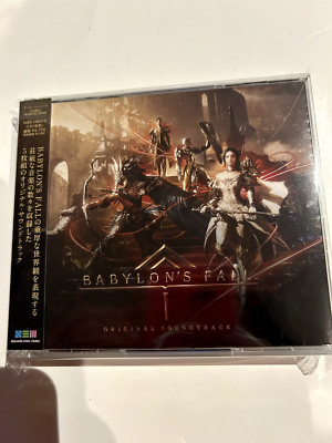 BABYLON'S FALL ORIGINAL SOUNDTRACK 5-DISC SET CD Japan SQEX-10925 GAME BGM