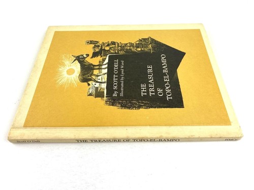 The Treasure of Topo-El- Bampo Scott O'Dell Lynd Ward 1972 Hardback Weekly Reade - Foto 3 di 12