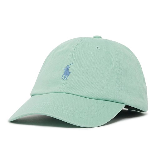 POLO RALPH LAUREN MEN'S CLASSIC COTTON CHINO SPORTS CAP GREEN #710667709124-NWT