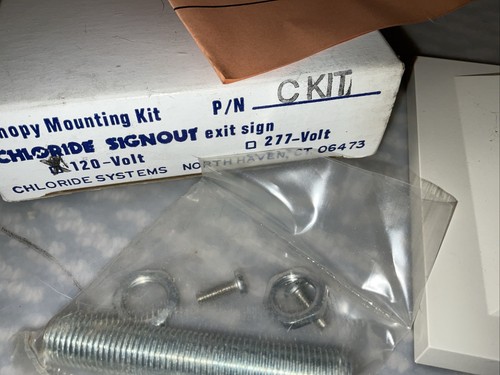 NOS Cloruro CKIT Toldo Kit Blanco Salidas Nuevo en Caja - Imagen 2 de 4