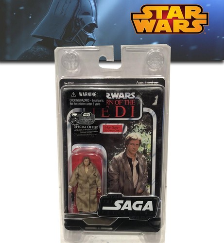 Star Wars The Saga Collection Han Solo Endor 2006 RotJ Actionfigur