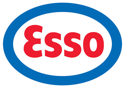 Esso sticker logo gas fuel oil skate cell laptop bumper vinyl decal