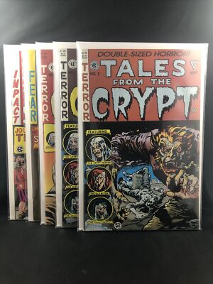 TALES FROM THE CRYPT-HAUNT OF FEAR-SHOCK SUSPENSTORIES by Gladstone REPRINTS