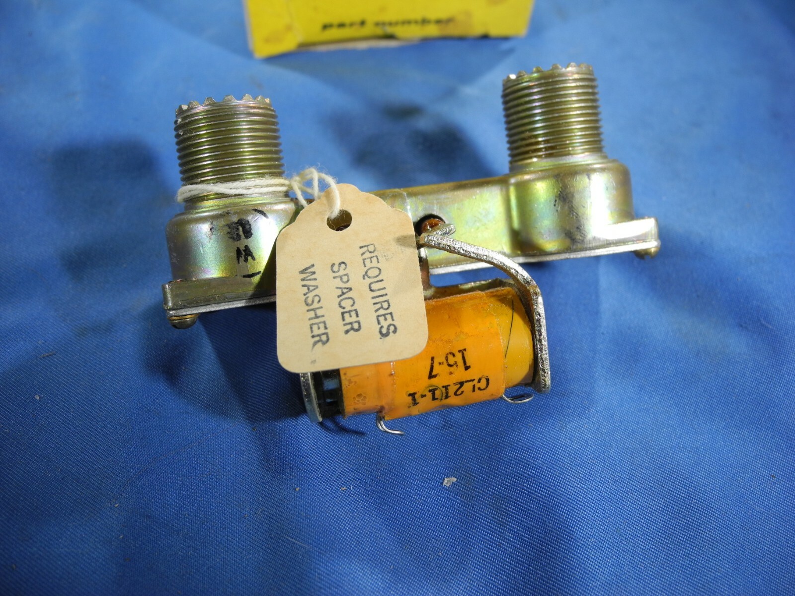 MOTOROLA COAX RELAY 6 VDC UHF Connectors HAM RADIO REPEATER NIB