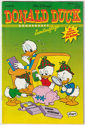   DONALD DUCK SONDERHEFT 2. Aufl. #75, Ehapa/Walt Disney COMICHEFT TOP Z1