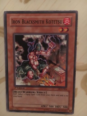 Yu-Gi-Oh! Trading Card Iron Blacksmith Kotetsu DCR-064