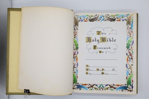 1971 Holy Bible Heirloom Master Reference Edition King James Version Red Letter - Bild 9 von 19