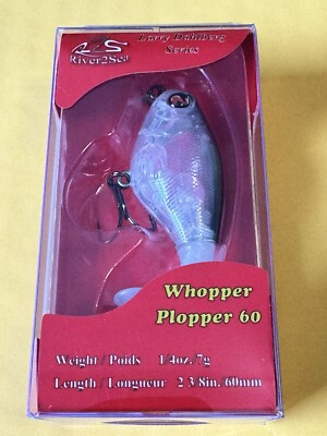 River 2 Sea Whopper Plopper 60  1/4oz  2 3/8   Phantone Shad