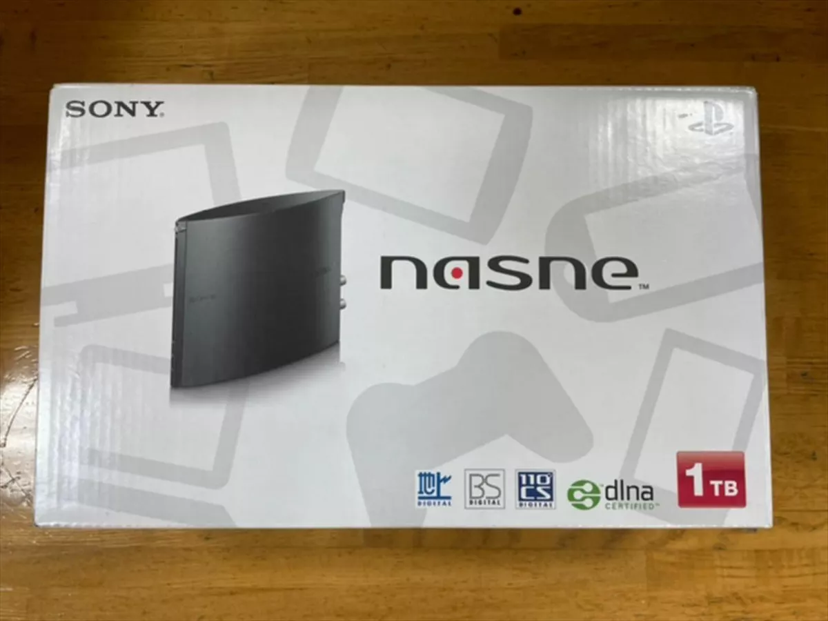 SONY nasne 1TB 未使用B-CASカード付き