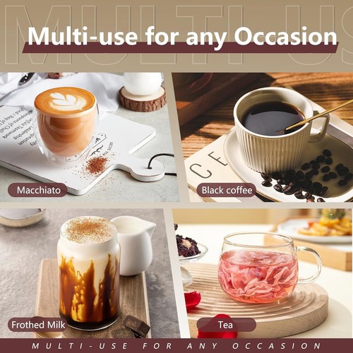 Prensa de café francesa 36 oz, cafetera o tetera con 4 filtros, acero inoxidable - Imagen 6 de 6