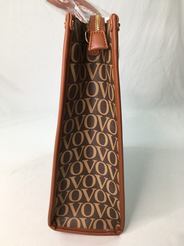 Valentino Orlandi Purse Extra Large Tote Handle Crossbody Brown VOVO - MSRP $299 - Picture 4 of 19