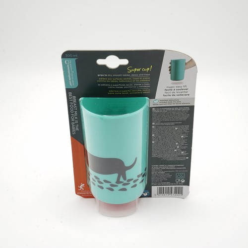 Copa de Entrenador Tommee Tippee Sin Golpes 12 m + Niños Pequeños Clevergrip Base 300 ml Verde Nuevo - Imagen 3 de 6