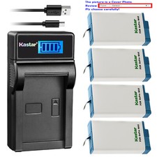 Kastar Battery LCD USB Charger for GoPro MAX 360 Degree 5.6K Action Camera