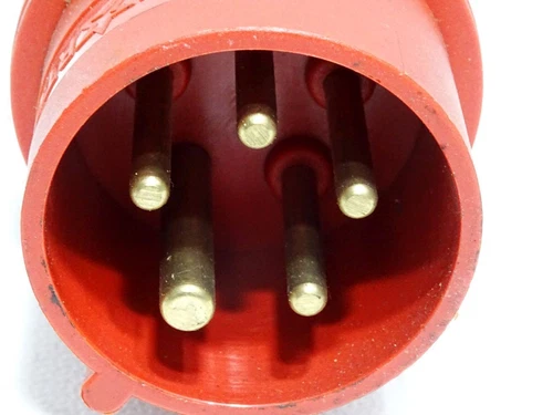 Mennekes 16A-6h Typ 33 CEE-Stecker - Bild 3 von 4