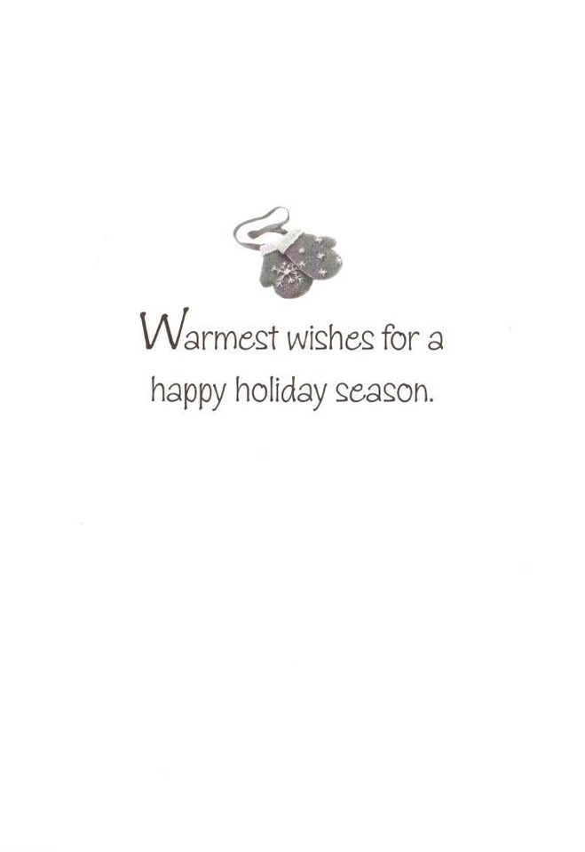 Red and White Mittens Mitten Cookies Christmas Cards By Hallmark - Set of 36 - Image 2 of 3