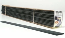 Woodland Scenics ~ HO Scale ~  24" Track Bed Strips ~ 12 Pieces ~ ST1471
