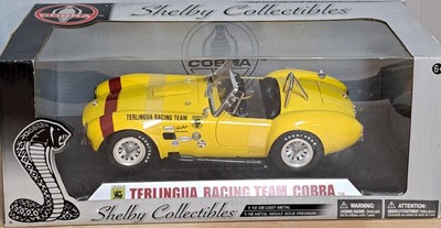 SHELBY COLLECTIBLES 1/18 SCALE DIECAST TERLINGUA RACING TEAM COBRA
