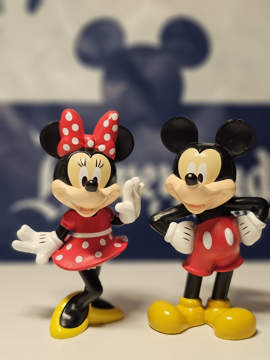 Disney Mickey & Minnie Figure 新品 WALT DISNEY WORLD 50th Anniversary Mickey and Minnie