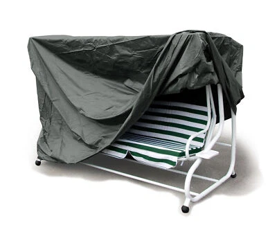 DEGAMO Abdeckhaube Schutzhülle Premium Schutzhaube 4-sitz. Hollywoodschaukel 250cm grau
