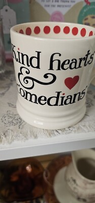 Emma Bridgewater für Comic Relief 2013 Kind Hearts & Comedians Tasse Neu