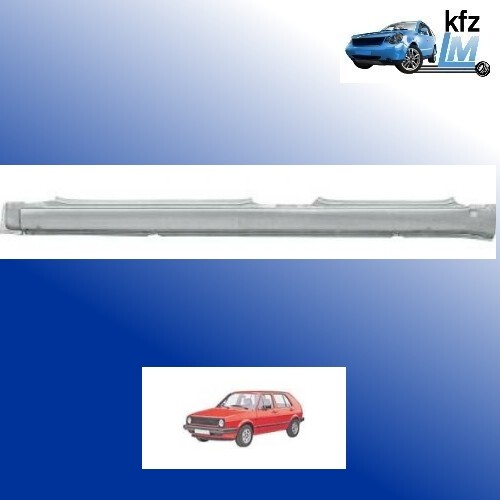 Schweller Passend FüR Einstiegsblech Links 4-TüRer VW Golf 2 Baujahr 1983-1991 N-image
