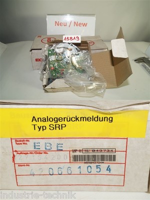 Eckardt Analogerückmeldung Srp Ebe