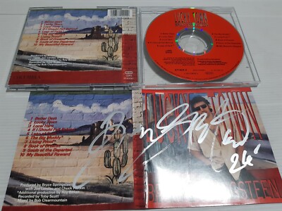 Bruce Springsteen Autogramm LUCKY TOWN signiert Live Konzert Tour 2024