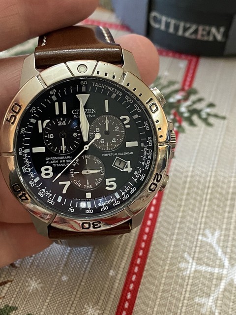 citizen eco drive e820 time set