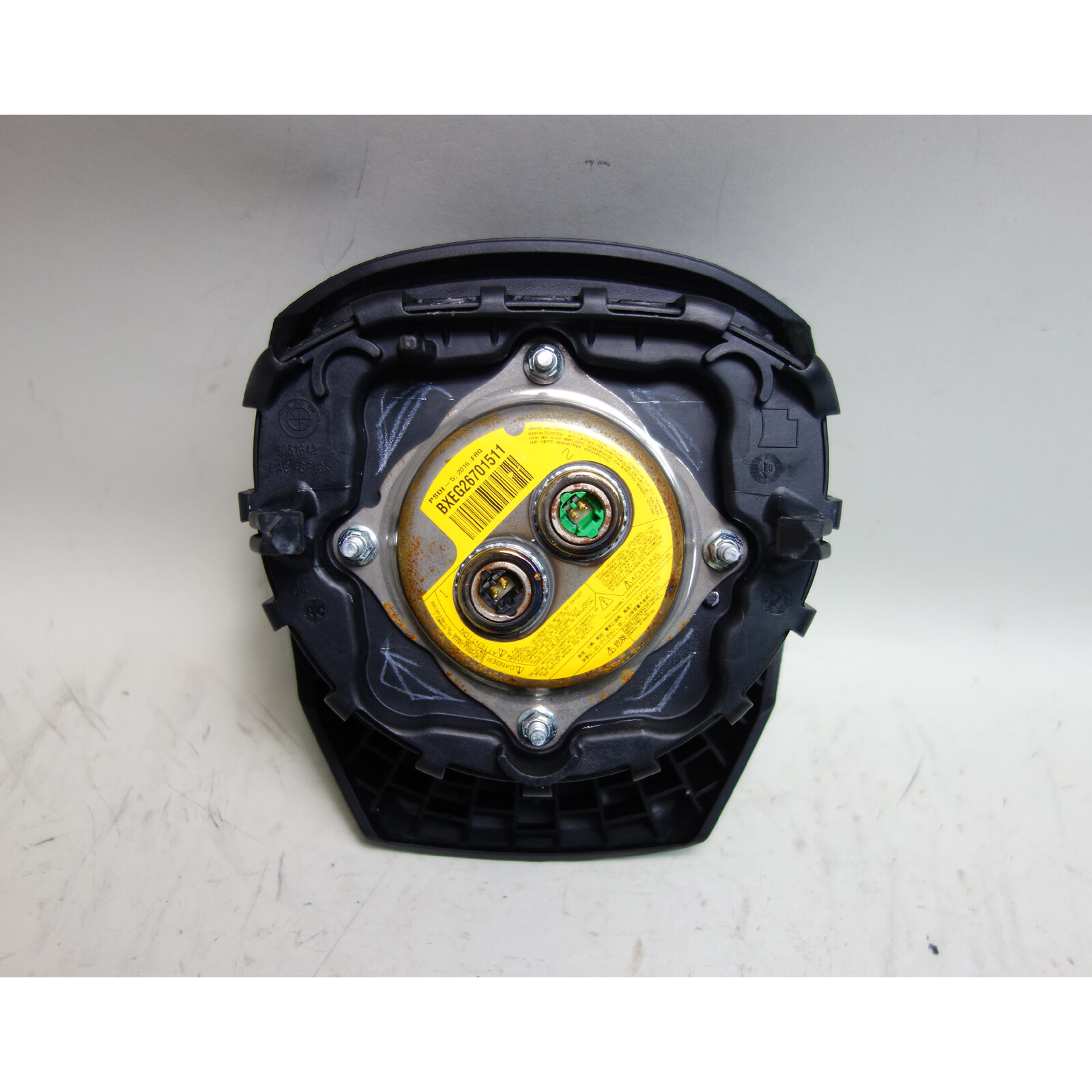 07-13 BMW E70 X5 Steering Air Wheel Bag Black OEM 32306884649 for 