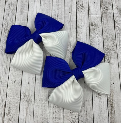 Cobalt and White School Hair Accessories - Picture 15 of 63
