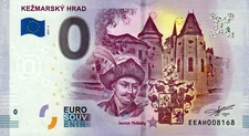 Zero Euro Note - 0 Euro - Slovakia - Kezmarsky Hrad 2019-2