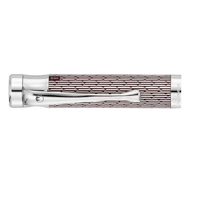 Waldmann Füllhalter Tango – Weiß, Sterling Silber, Feder M (mittel)