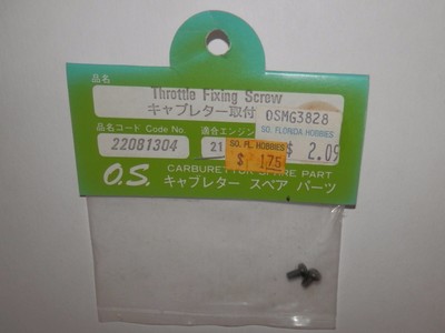 OS Engine Throttle Fixing Screw #22081304 NIP