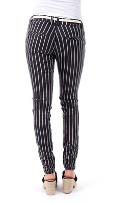 BLUE MONKEY STREIFEN GÜRTEL DAMEN JEANS  B- WARE NEU LÄNGE 32 VERWASCHUNGEN