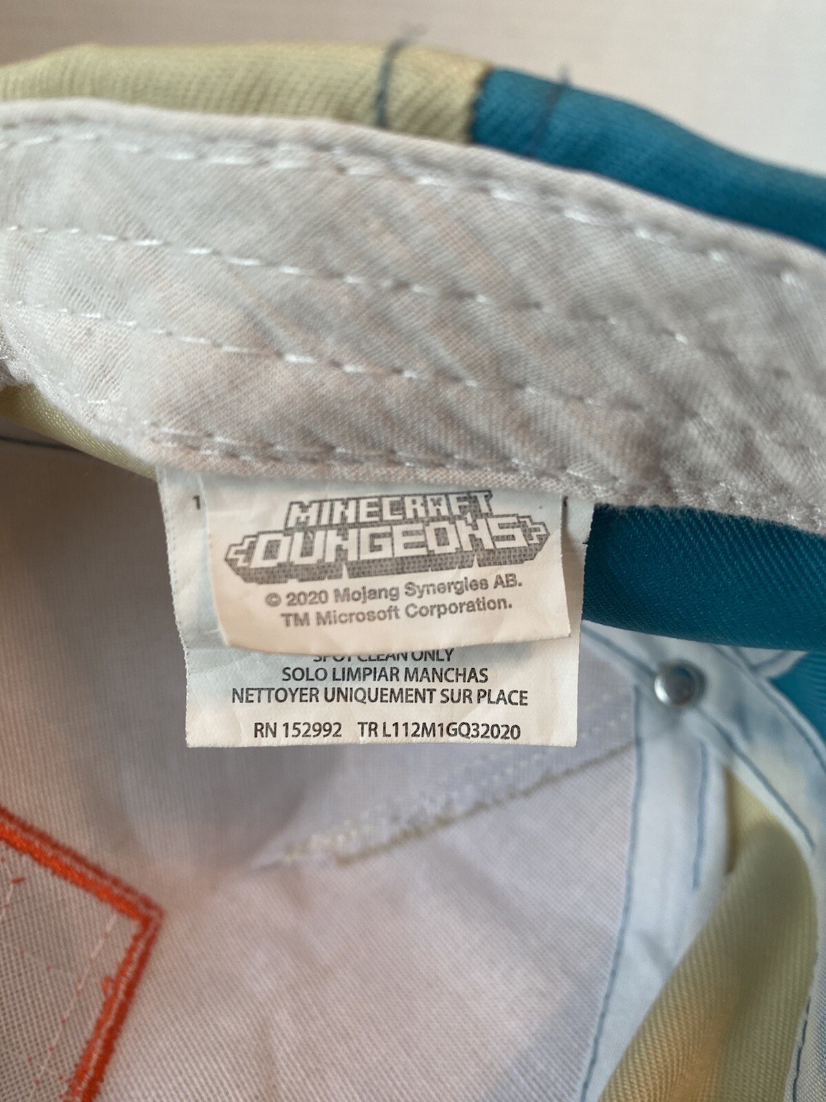 Minecraft Dungeons Multicolor Adjustable Snapback… - image 19