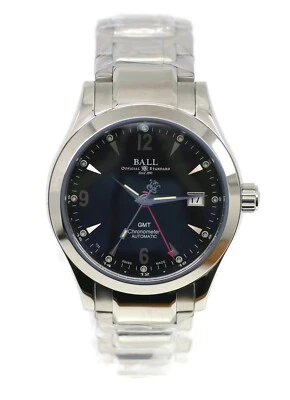 Ball Engineer II Ohio Gmt Edelstahl Armbanduhr GM1032C-S2CJ-BK - Bild 1 von 3